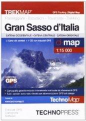 Gran Sasso d'Italia. Mappa