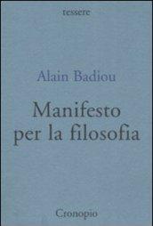 Manifesto per la filosofia