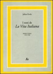 I testi de La vita italiana