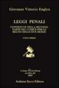 Leggi penali. Contenute nella seconda parte del Codice per il Regno delle Due Sicilie