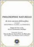 Philosophie naturelle