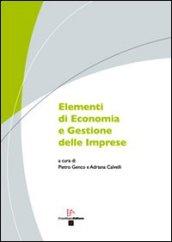 Elementi di economia e gestione delle imprese