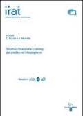 Struttura finanziaria e pricing del credito nel Mezzogiorno