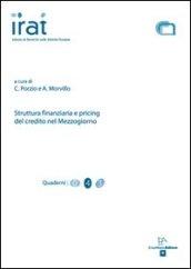 Struttura finanziaria e pricing del credito nel Mezzogiorno