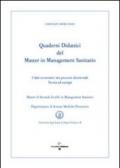 Quaderni didattici del master in management sanitario. I dati economici nei processi decisionali teoria ed esempi