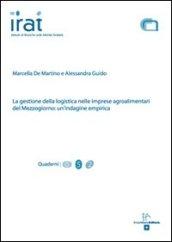 La gestione della logistica nelle imprese agroalimentare del mezzogiorno. Un'indagine empirica