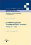 Sport management. Un indirizzo etico-filosofico