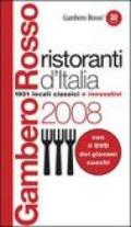 Ristoranti d'Italia del Gambero Rosso 2008. Con DVD