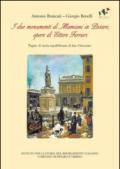 I due monumenti di Mamiani in Pesaro, opere di Ettore Ferrari