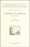 Lettere a G. Bianchi (1754-1775). 1.