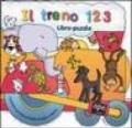 Il treno 123. Libro-puzzle