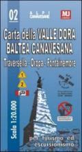 Carta della valle Dora Baltea canavesana
