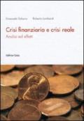 Crisi finanziaria e crisi reale. Analisi ed effetti