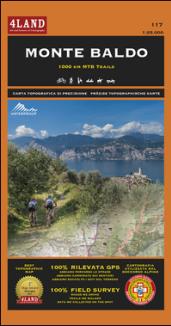 Monte Baldo. 1000 km MTB trails. Carta escursionistica 1:25.000. Ediz. italiana, inglese e tedesca