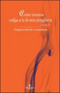 Come incenso salga a te la mia preghiera (Sal 141,2): Preghiere bibliche e carmelitane (Spiritualità)