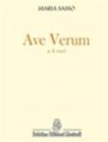 Ave verum. A 4 voci