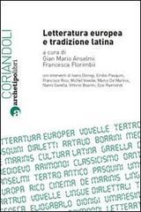 Letteratura europea e tradizione latina