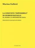 La comunità «impossibile» di Georges Bataille. Da «masses» ai «difensori del male»