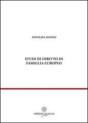 Studi di diritto di famiglia europeo