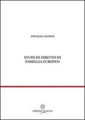 Studi di diritto di famiglia europeo