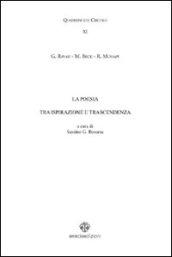 La poesia tra ispirazione e trascendenza