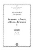 Antologia di scritti a dengua putenzese