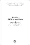 Otto lettere di Carlo Emilio Gadda a Leone Piccioni