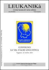 Convegno. La val d'Agri linguistica