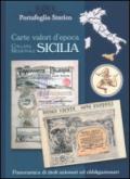 Sicilia. Carte valori d'epoca