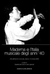 Maderna e l'Italia musicale degli anni '40