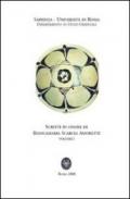 Scritti in onore di Biancamaria Scarcia Amoretti