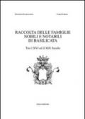 Famiglie nobili e notabili di Basilicata tra il XVI e il XIX secolo