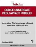 Codice universale degli appalti pubblici (3 vol.)