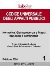 Codice universale degli appalti pubblici (3 vol.)