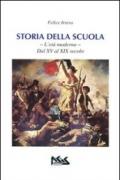 Storia della scuola. L'età moderna. Dal XV al XIX secolo