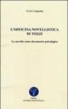 L'officina novellistica di Tozzi. La novella come documento psicologico