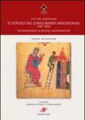 Il popolo dei Longobardi meridionali (570-1076). Testimonianze storiche e monumentali