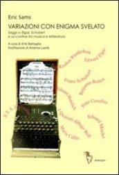 Variazioni con enigma svelato. Saggi su Elgar, Schubert e sul confine tra musica e letteratura