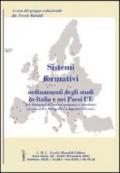 Sistemi formativi. Ordinamenti degli studi in Italia e nei paesi UE