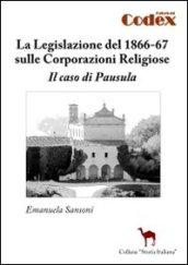 La legislazione del 1866-67 sulle corporazioni religiose. Il caso di Pausula