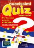 Nuovissimi quiz ministeriali per la nuova patente europea
