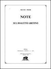 Note sul dialetto aretino