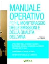 Manuale operativo per il monitoraggio delle emissioni e della qualità dell'aria