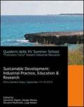 Sustainable development: industrial practice, education & research. Quaderni della XV Summer School «Francesco Turco» impianti