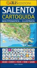 Salento, cartoguida. Mappa multi-tematica illustrata