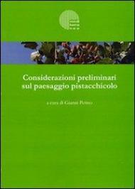 Considerazioni preliminari sul paesaggio pistacchicolo