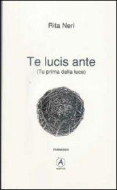 Te lucis ante (Tu prima della luce)