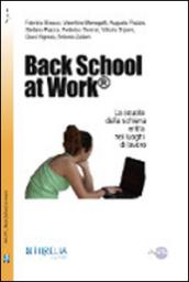 Back school at work. La scuola della schiena entra nei luoghi di lavoro