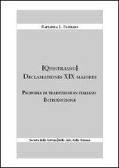Declamationes XIX maiores. Proposta di traduzione in italiano