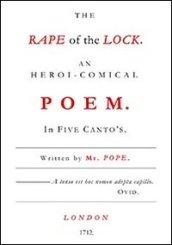 The rape of the lock. Testo italiano a fronte